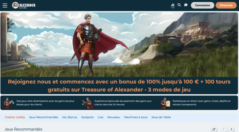 Alexander Homepage